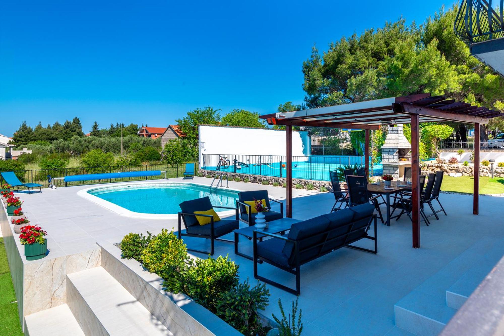 Villa Plenca - Heated Pool ! شيبينيك المظهر الخارجي الصورة