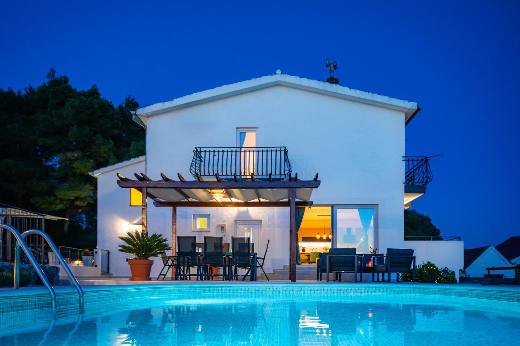 Villa Plenca - Heated Pool ! شيبينيك المظهر الخارجي الصورة