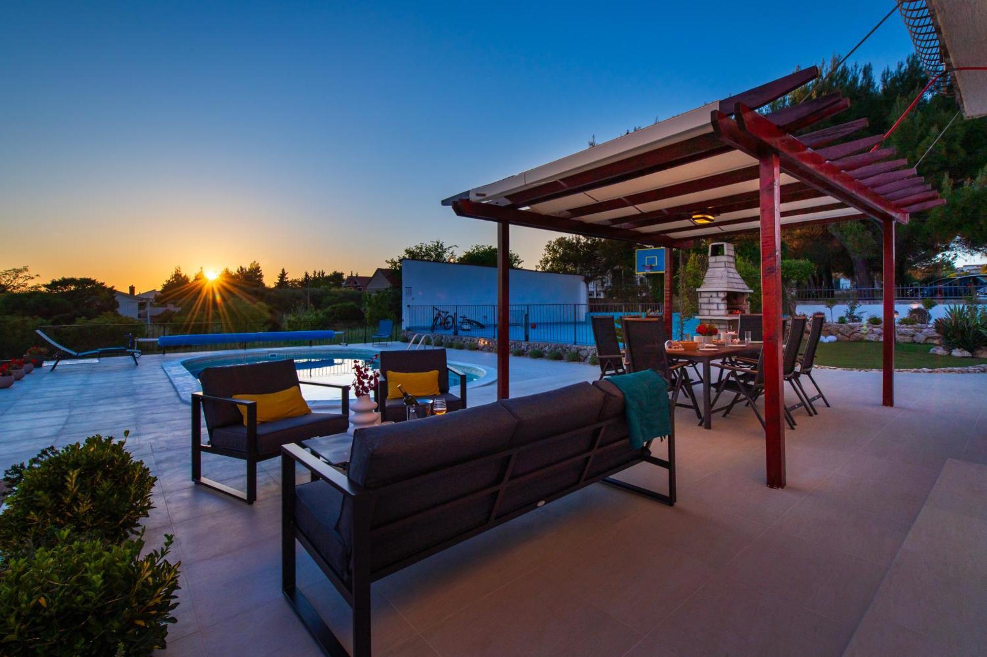 Villa Plenca - Heated Pool ! شيبينيك المظهر الخارجي الصورة
