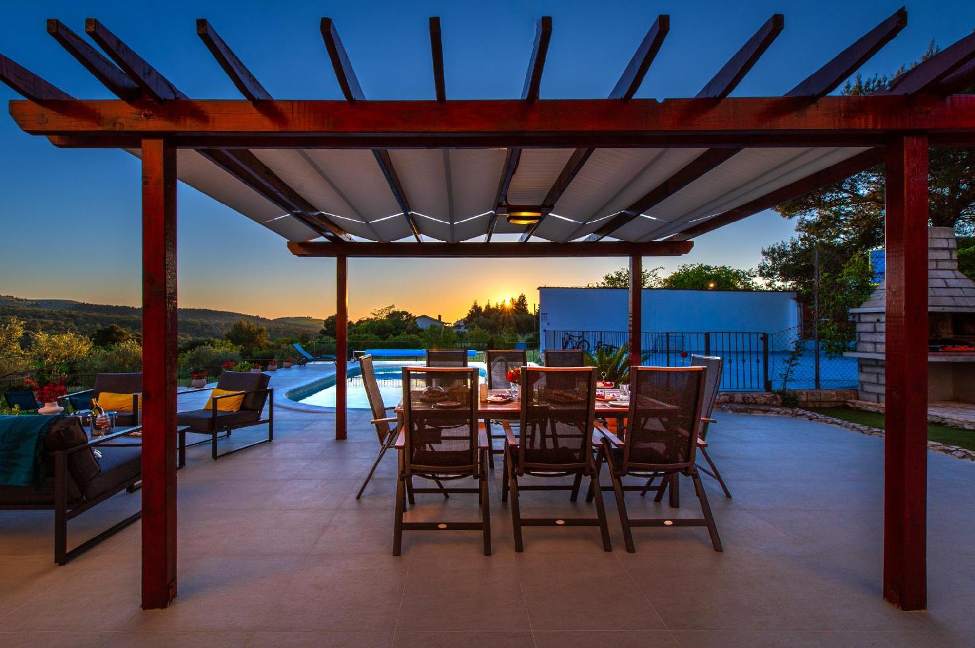 Villa Plenca - Heated Pool ! شيبينيك المظهر الخارجي الصورة