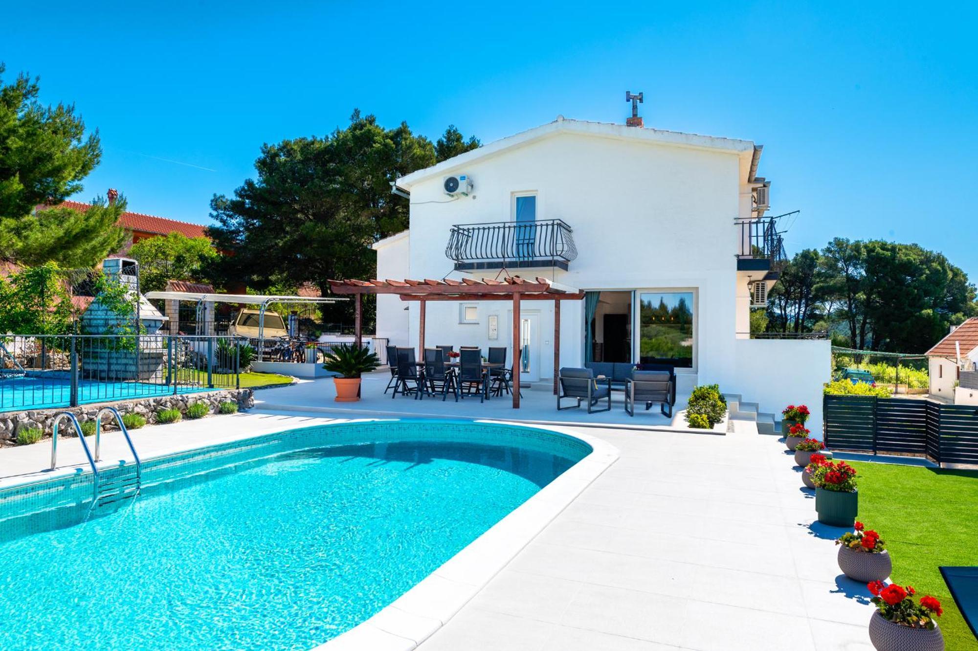Villa Plenca - Heated Pool ! شيبينيك المظهر الخارجي الصورة
